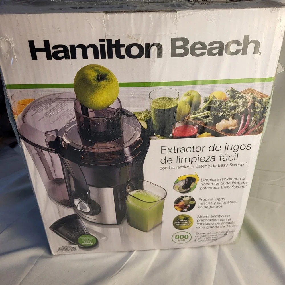 New Hamilton Beach 67735 Easy Clean Juice Extractor
